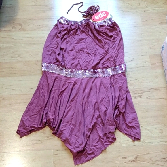ESPRIT EDC Party Sequined Halter Dress NWT M L - Picture 3 of 8